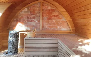 Annebergs Limtræ Natursuiter Hytter Sauna Indendoers